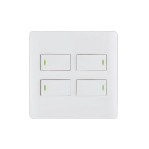 Luxury Series: 4X2 4 Lever Wall Switch
