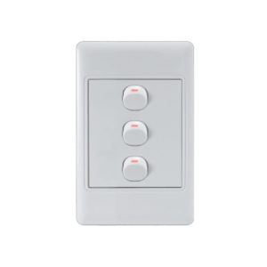Saver Series: 3 Lever Wall Switch