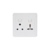 Saver Series: 4X4 Double Wall Wwitched Socket 16A + Multipurpose 13A