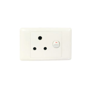 Saver Series: 4X2 Single Wall Switched Socket